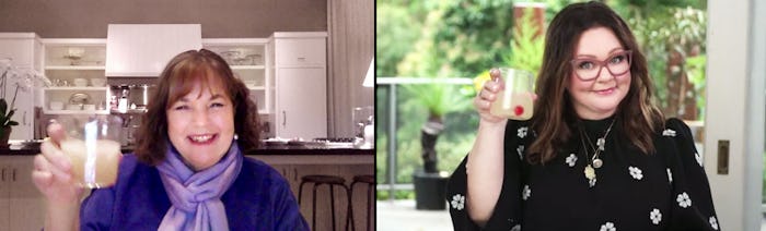 Ina Garten and Melissa McCarthy team up for Cocktails and Tall Tales on a new special for Discovery+