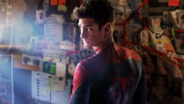 Andrew Garfield in The Amazing Spider-Man 2 poster