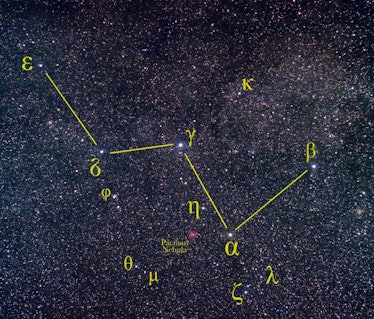 an image of constellation Cassiopeia