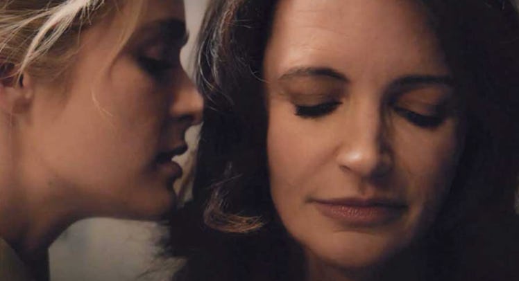 Greer Grammer as Grace and Kristin Davis as Mary in 'Deadly Illusions' on Netflix