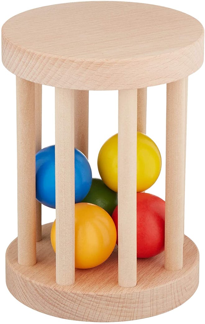 Cutie Pie Toys Montessori Ball Cylinder Rolling Drum