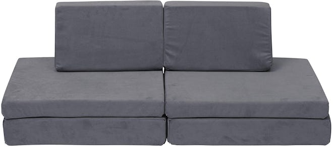 Product image for Children's Factory The Whatsit Kids Couch in Gray; best gifts for 3-year-olds