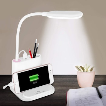 NovoLido LED Desk Lamp with Charging Port