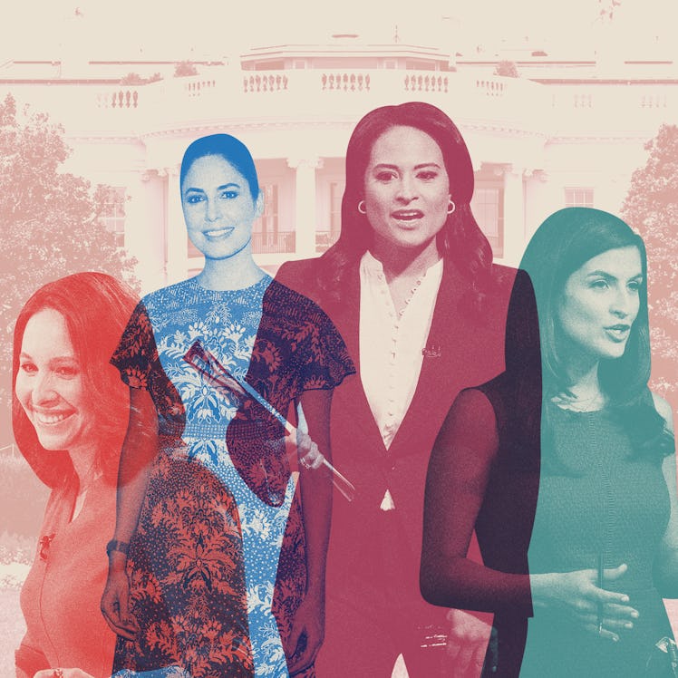 Nancy Cordes, Cecilia Vega, Kristen Welker, and Kaitlan Collins lead their networks.