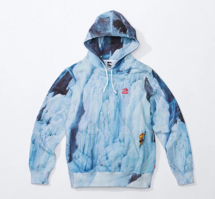 Supreme x The North Face Spring 2021 hoodie
