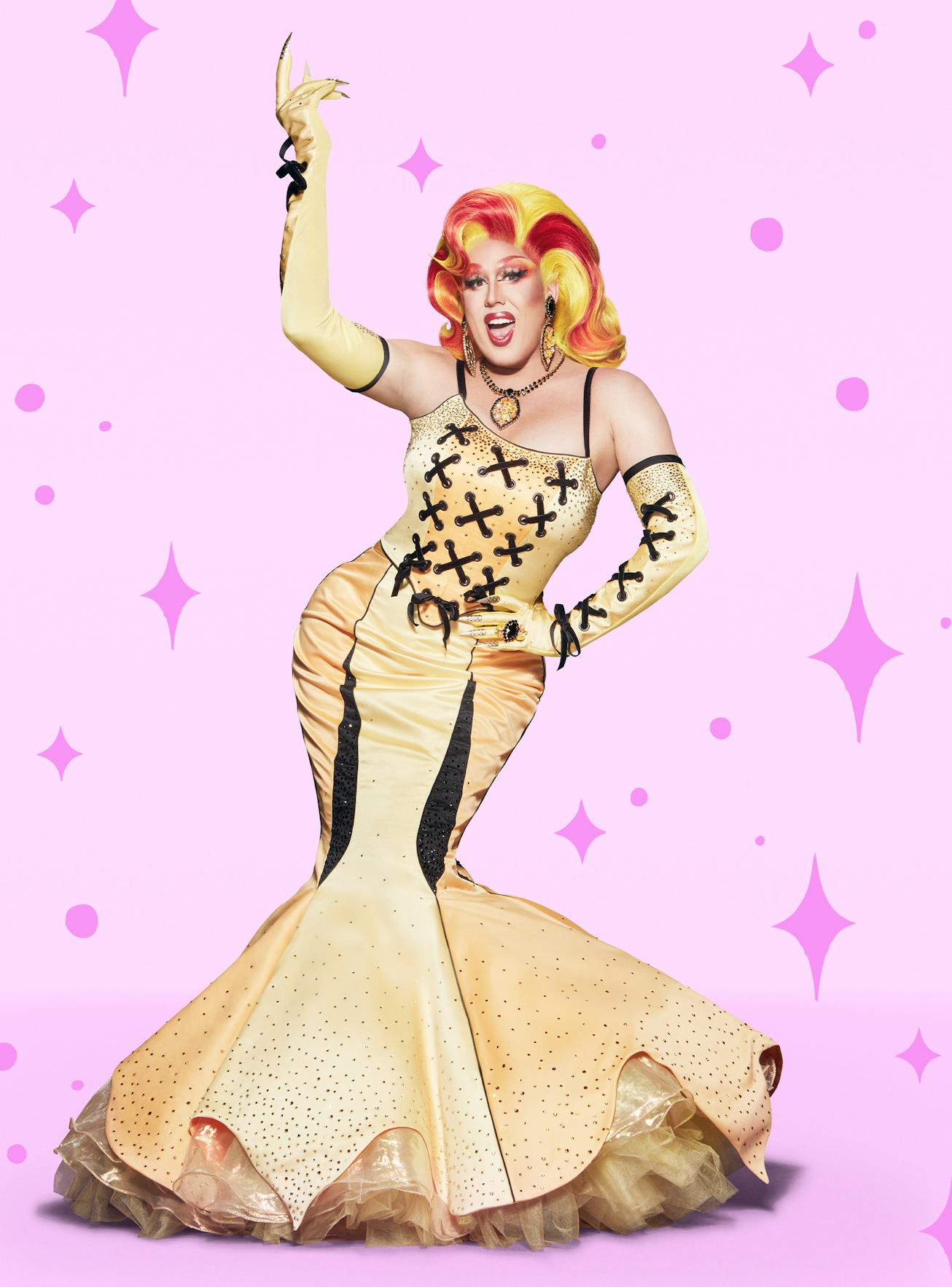 Tina Burner was asked to sashay away from RuPaul's Drag Race, season 13.