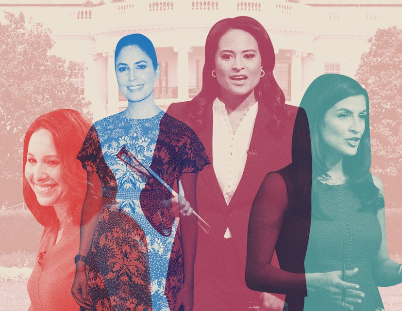 Nancy Cordes, Cecilia Vega, Kristen Welker, and Kaitlan Collins lead their networks.