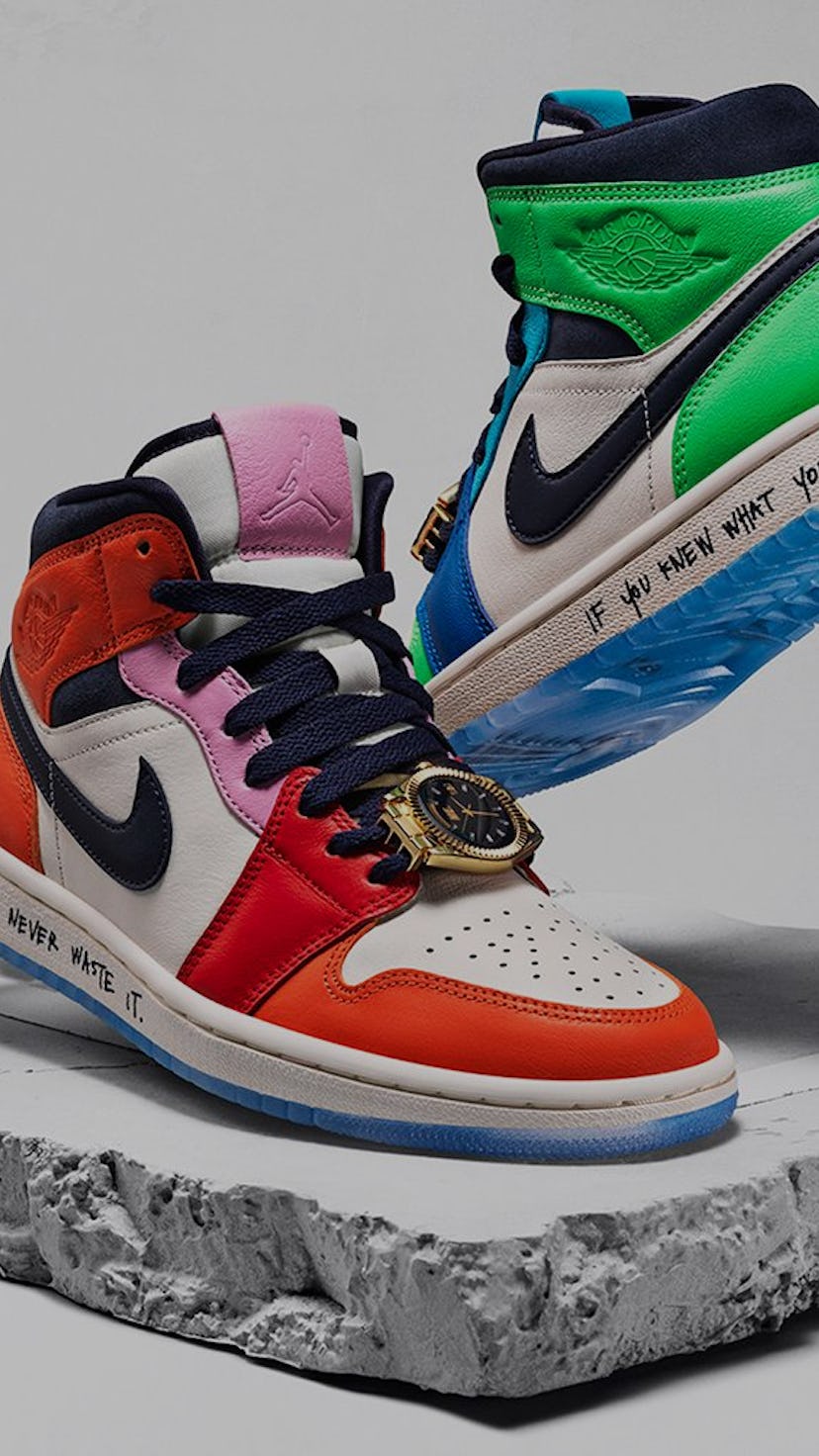 Air Jordan I Mid Fearless Melody Ehsani.