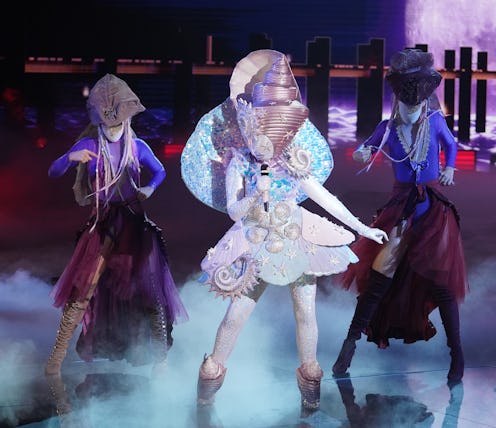 Seashell performing on 'The Masked Singer' via FOX press site.