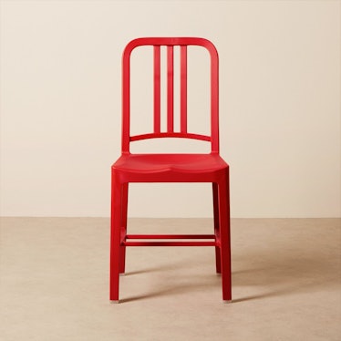 Navy Chair - Red