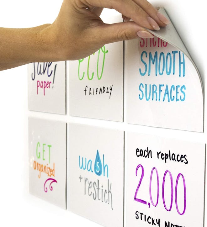 mcSquares Dry-Erase Sticky Notes (6-Pack)
