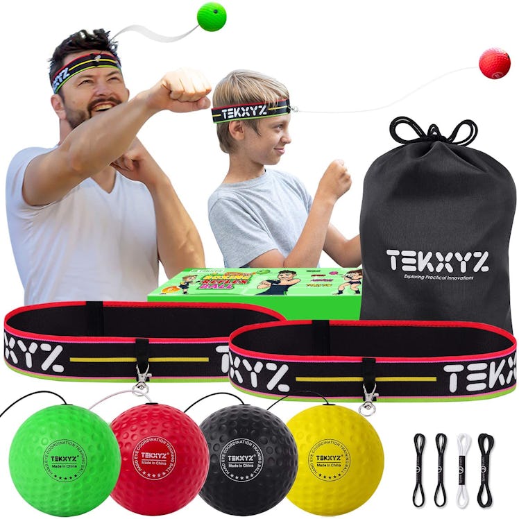 TEKXYZ Boxing Reflex Ball (2-Pack)