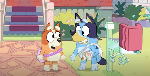 Hunt for Easter clues with Bluey and Bingo