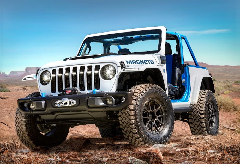 Jeep's all-electric Wrangler concept is a disappointing hack job