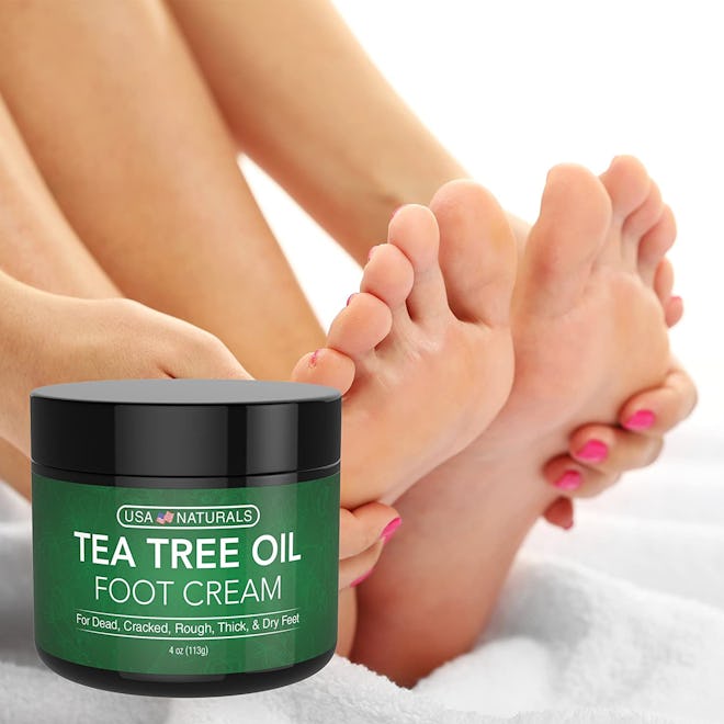 USA Naturals Tea Tree Oil Foot Cream