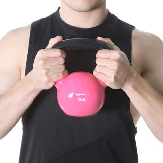 Amazon Basics Vinyl Kettlebell