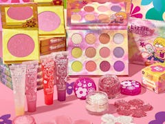 All the products from ColourPop's "Lizzie McGuire" collection.