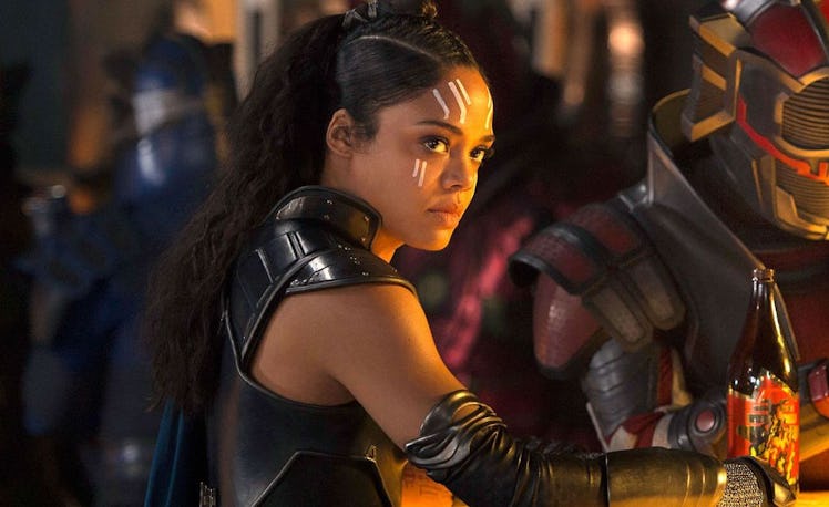 Tessa Thompson as Valkyrie in Thor: Ragnarok