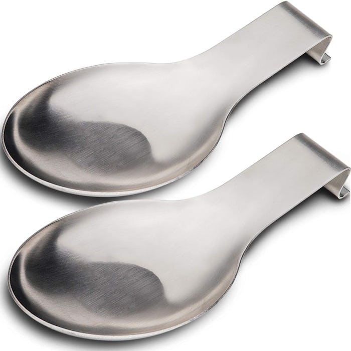 VanIonPro Stainless Steel Spoon Rests (Set of 2)