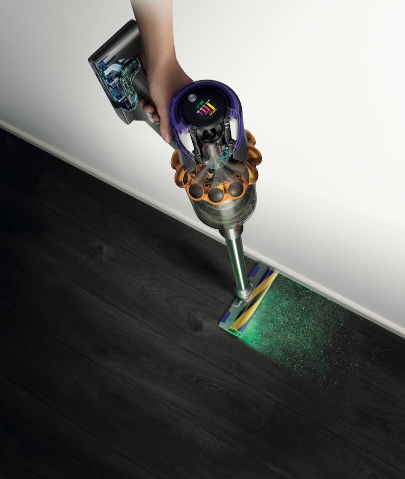 Dyson announces V15 Detect cordless vacuum with green laser for illuminating dust particles