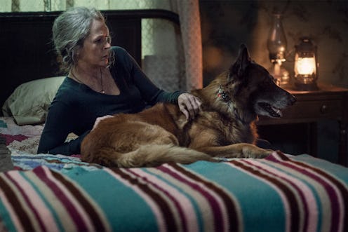 Carol and Dog in the latest episode of 'The Walking Dead' via the AMC press site