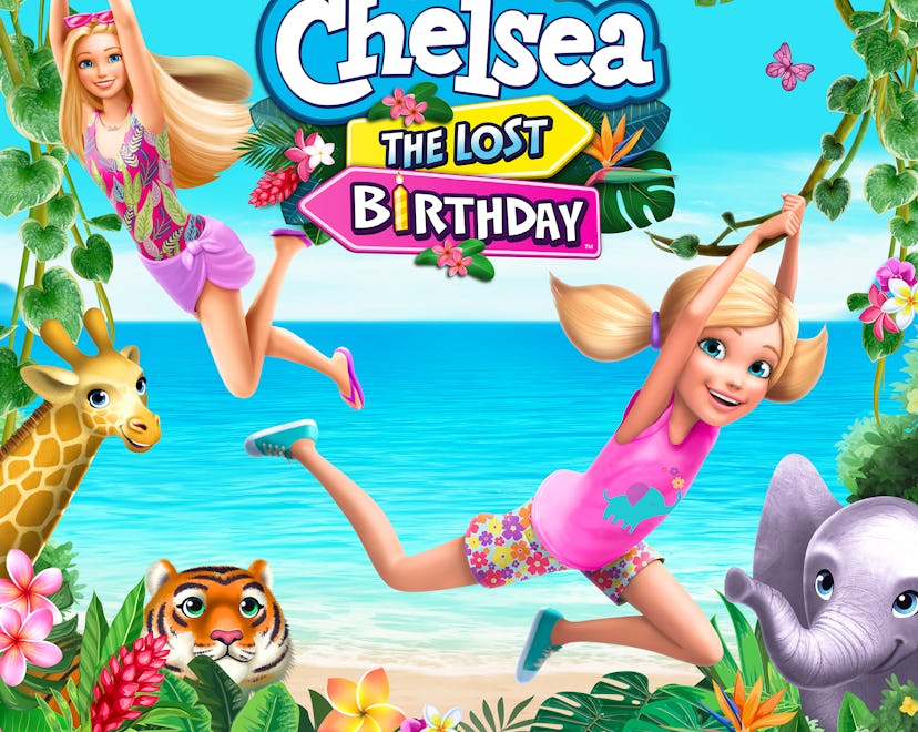 Barbie and her youngest sister Chelsea soar through an enchanted jungle in Mattel's "Barbie & Chelse...