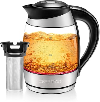 Chefman Electric Kettle with Tea Infuser