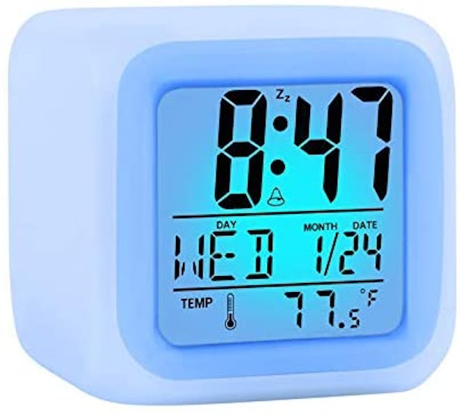 ZALIK Alarm Clock with LED Light