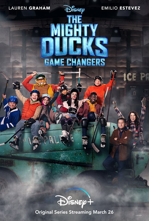 The young cast of The Mighty Ducks: Game Changers via Disney MED
