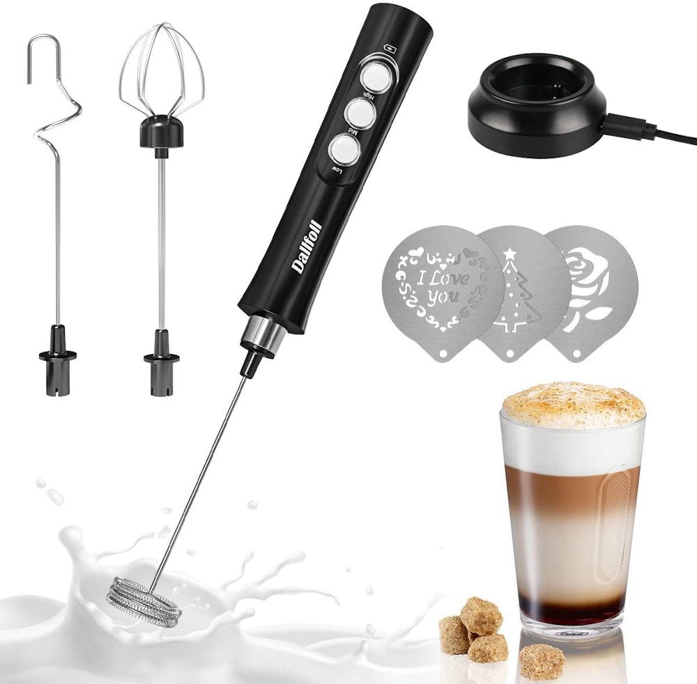 Dallfoll Electric Milk Frother Set