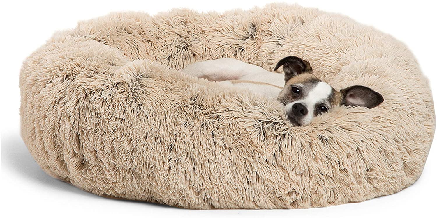 Best Friends by Sheri Calming Pet Donut Bed