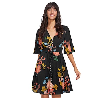 Milumia Floral Print Dress