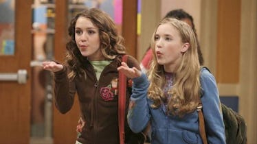 Hannah Montana Quotes; Hannah and Lilly blowing kisses