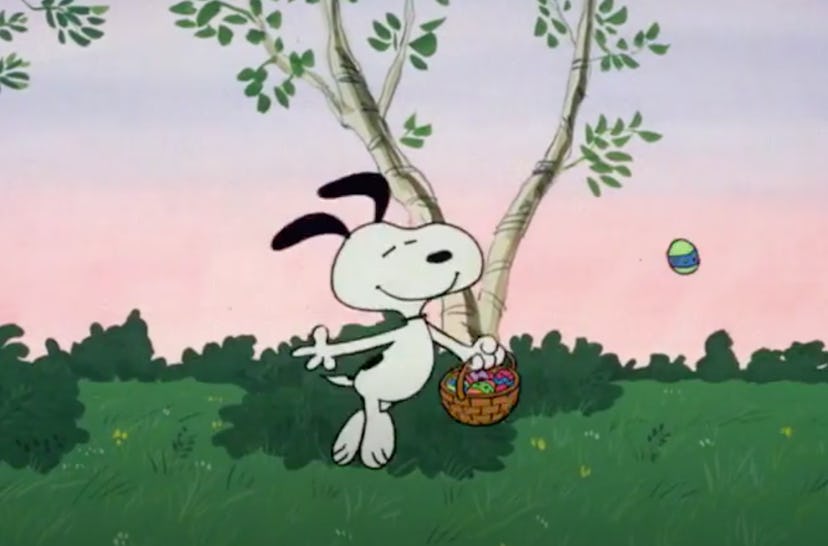 It's the Easter Beagle, Charlie Brown, is streaming on Apple TV+.