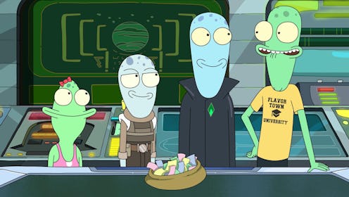 The aliens in 'Solar Opposites,' via Hulu press site.