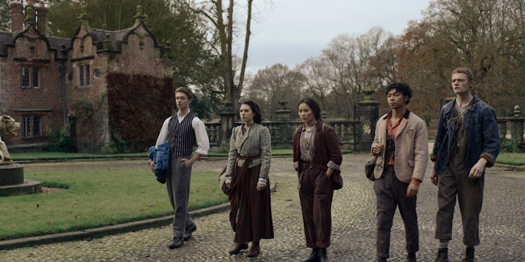The cast of The Irregulars