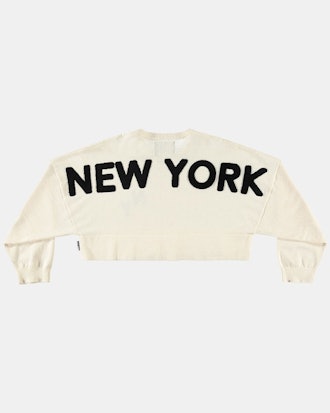 New York Crop Sweater
