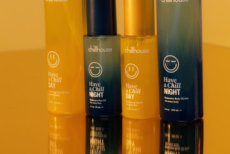 Chillhouse's new day and night skin and body care line.