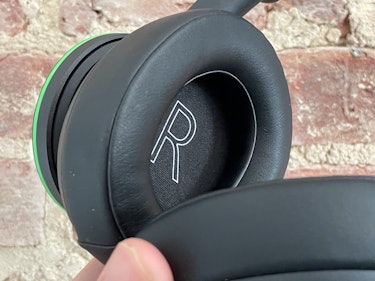 Inside of Xbox Wireless Headset earcups.