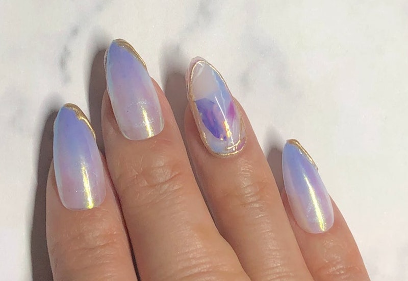 How To Do Aurora Nails At Home