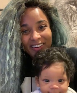 Win is Ciara and Wilson's second child.