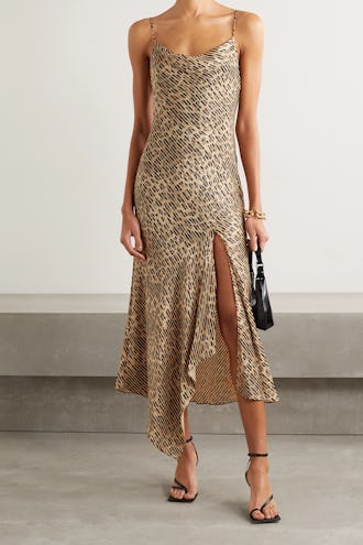 Alice and olivia clearance cheetah dress