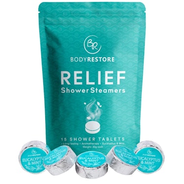 Body Restore Essential Oil Shower Steamers (15 Pack)