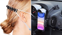 The MIAODAM Adjustable Mask Extender and the Loncaster Universal Car Phone Holder