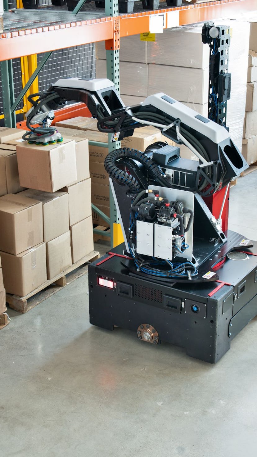 Boston Dynamics new warehouse robot, Stretch. Boston Dynamics. Robot. Robotics. 