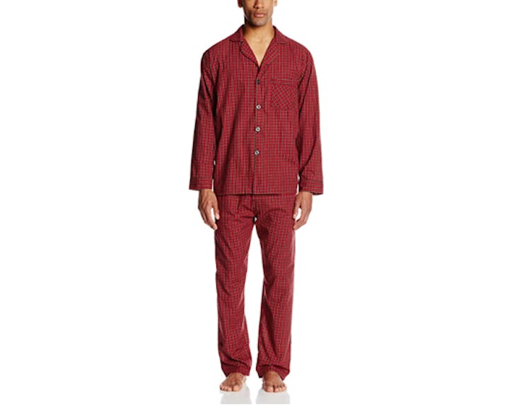 Hanes Men's Woven Pajama Set