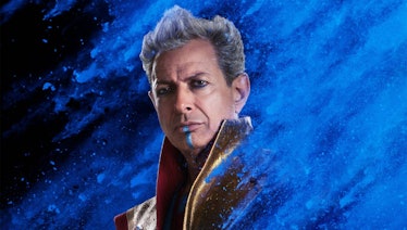 Jeff Goldblum as The Grandmaster in Thor: Ragnarok