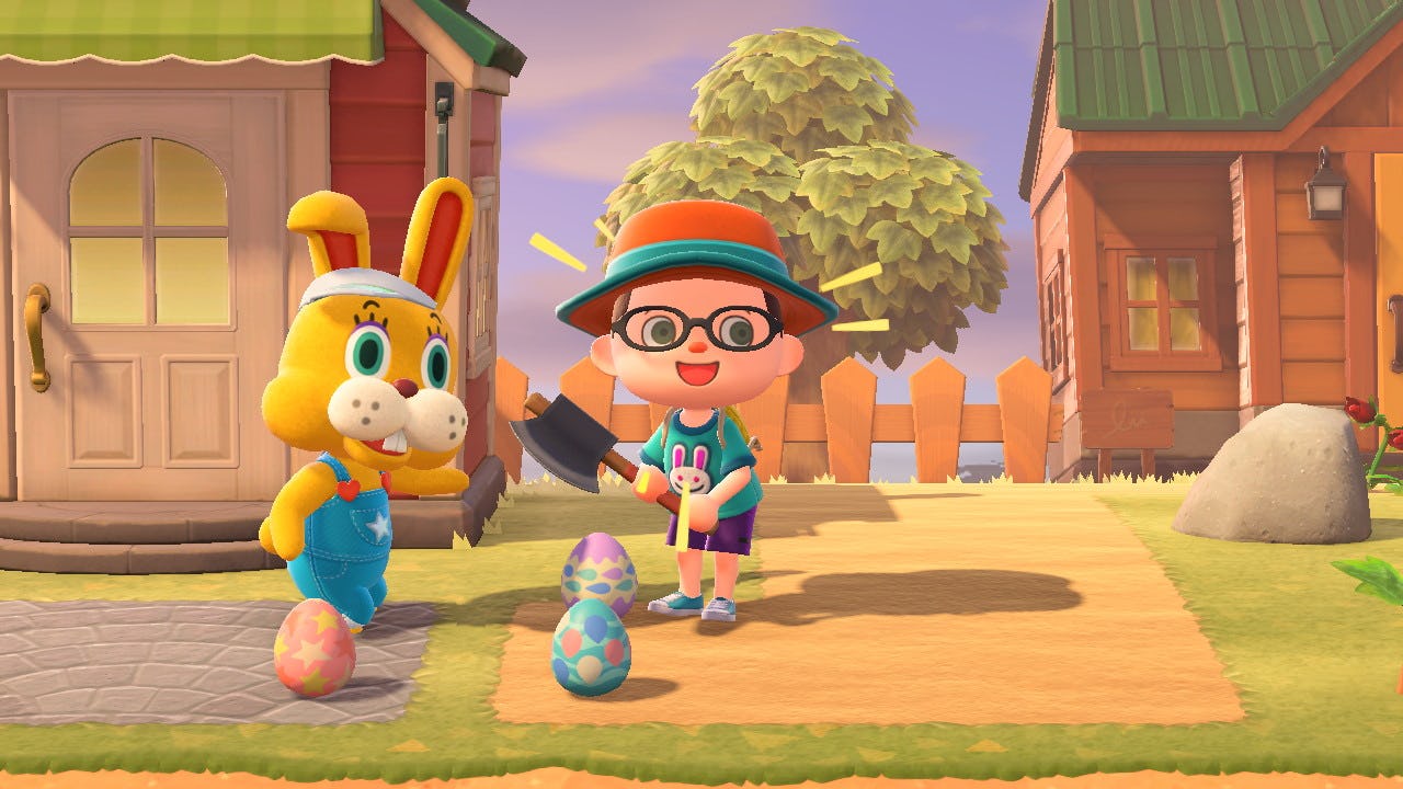 'Animal Crossing' Bunny Day 2021 How to get Water, Sky, Leaf, and more