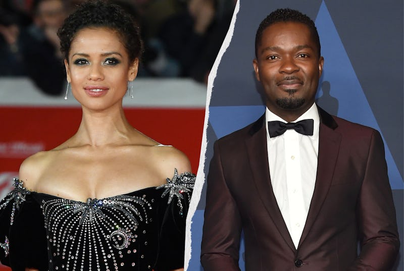 Gugu Mbatha-Raw arrives on the red carpet for the film 'Motherless Brooklyn' at the Rome Film Festival 2019 / British-US actor David Oyelowo arrives to attend the 11th Annual Governors Awards gala hosted by the Academy of Motion Picture Arts and Sciences at the Dolby Theater in Hollywood on October 27, 2019