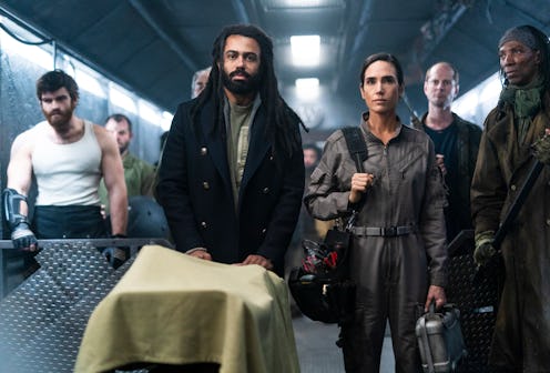 Melanie and Andrew in 'Snowpiercer' Season 2 via the TNT press site